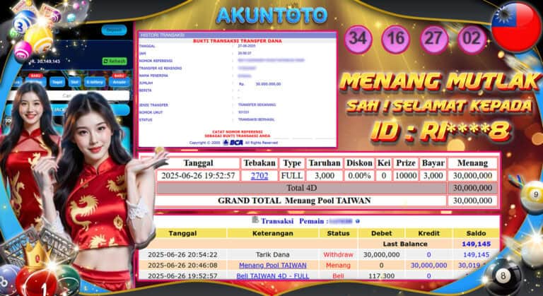 Akuntoto: Situs Toto Online Depo 10 Ribu